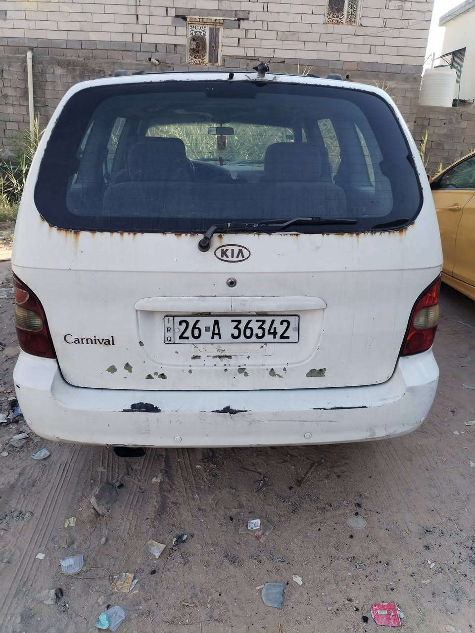 كيا كرنفال موديل 2000 محرك كاز كير عادي رقم صلاح الدين انكليزي بسمي مكاني البصره ابو الخصيب السعر 50 وبيها مجال قليل حك الجيه رقم *********** اتصال او واتساب
