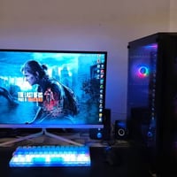 CPU. i5، 10400f جيل العاشر  GPU. RTX 3050 8G msi  RAM. 2*8 16G DDR4  H...