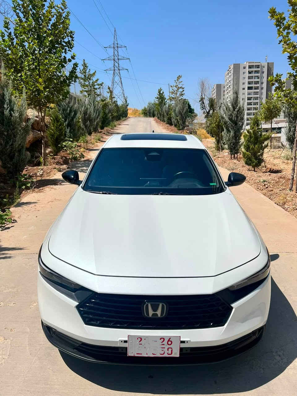 السلام عليكم
السيارة للبيع فقط 💯

Honda Accord Hybrid Sport 2024
2.0 Hybrid 

الضرر : 4 قطع صبغ + جاملغ امامي جهة السايق تعديل بارد
 
السيارة ماشية : 28 الف 

• بصمة تشغيل + دخول ذكي
• رادار أمامي + تحديد مسار
• نظام النقطة العمياء
• فتحة سقف
• لايت زينون
• مقاعد كهربائية
كير و مكينة بشرط و كهربائيات 

السعر : 170

مكان السيارة دهوك

*********** كورك / واتساب
