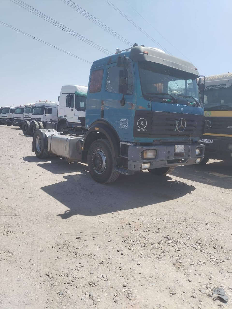 لبيع موديل ٩٤ مكينه ٣٨ كير كهرباي تخم تاير مربوطه براد  سعر ١٥٠ بيها مجال 
عنوان كوت مكلف بل نشر ***********

