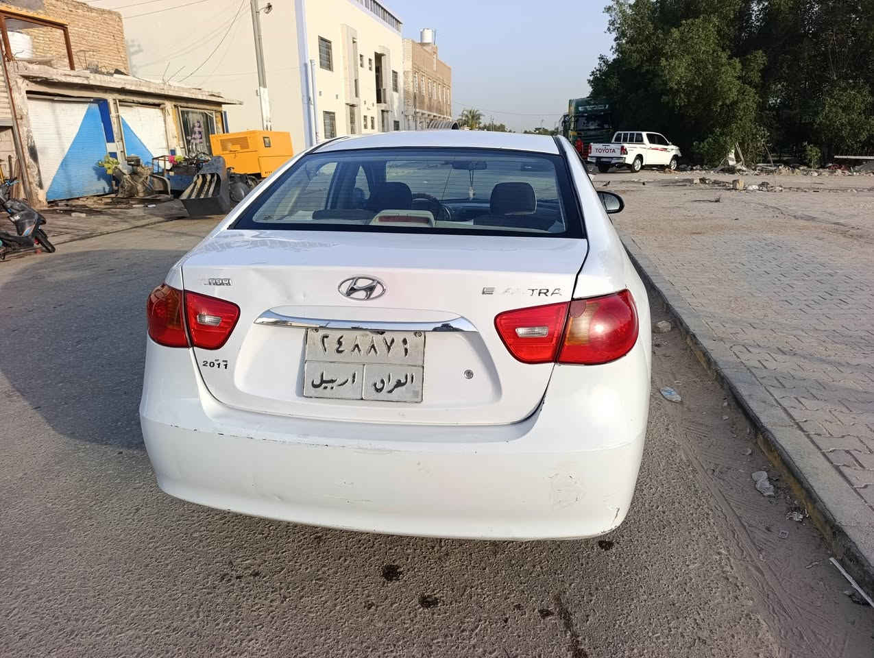 النترا 2011 خليجي 
اربيل سنوية نافذة تحويل او وكالة 
1600 دكشن عالي 
مكينة وكير نضيفات جداً 
تبريد ثلج تخم تاير حدادية 80٪ 
الضرر اربع قطع  والباقي كفالة 
فول عدة البصمة جاهزة من كلشي ماعايزة برغي 
السعر 87$ وبيها مجال 
مكاني النجف الاشرف 
*********** وبي واتساب
