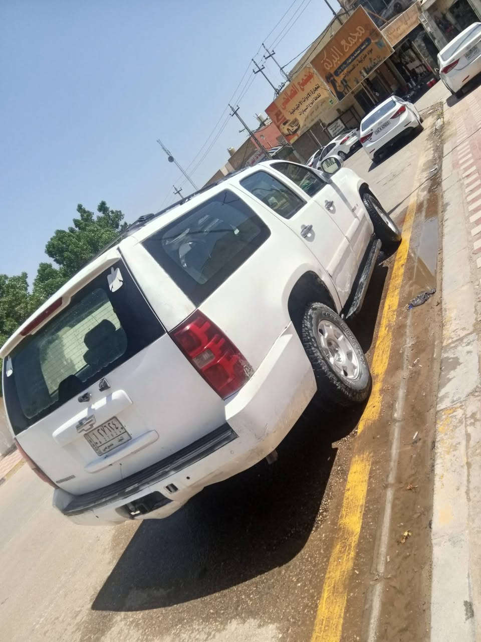 سلام عليكم سياره تاهو للبيع اومراوس بصولي لعنون نجف
