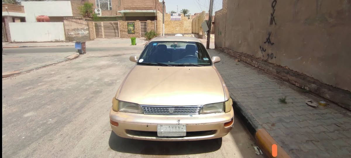 كورولا موديل 94 رقم بغداد السنوية ل28
السياره محور كير ومكينه جديدة 
التبريد شغال السياره مكفوله 
السعر 50 $

مكان السياره واسط النعمانيه 
الاستفسار الاتصال على الرقم 

***********
