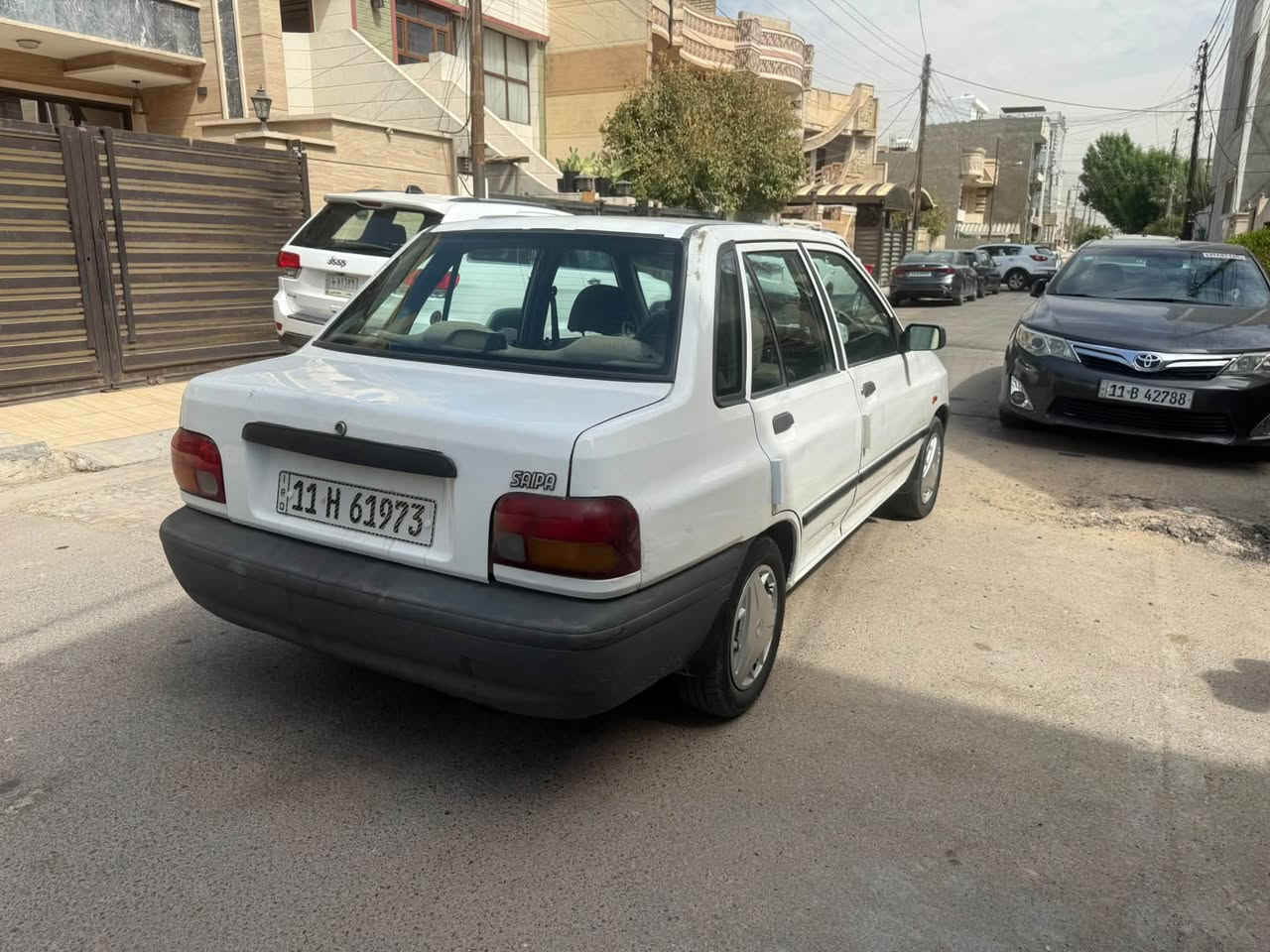 سلام عليكم
للبيع سايبه موديل 2010

مكفولة من الصبغ والحادث والتبديل 

كير محرك جديد 

تبريد شغال 

حدادة جديدة 

سيارة جاهزة من كلشي 

رقم بغداد انكليزي فحص وهزة جديدة بااسمي السنوية سعر 39 ورقة بي مجال بسيط حك الجيه

مكان السيارة بغداد السيدية ‭***********‬
