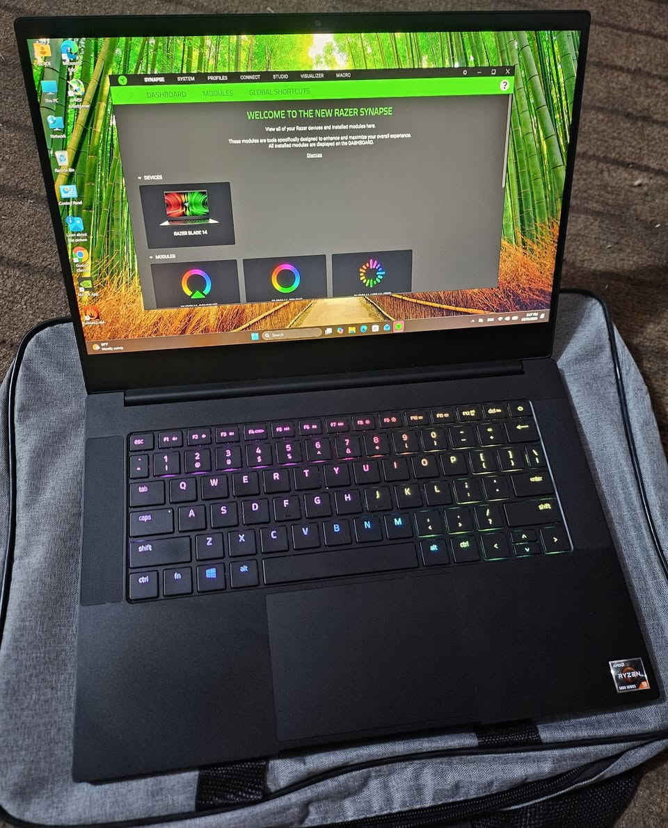 ريزر بليد 14 • RTX 3080 • رايزن 9 5900HX