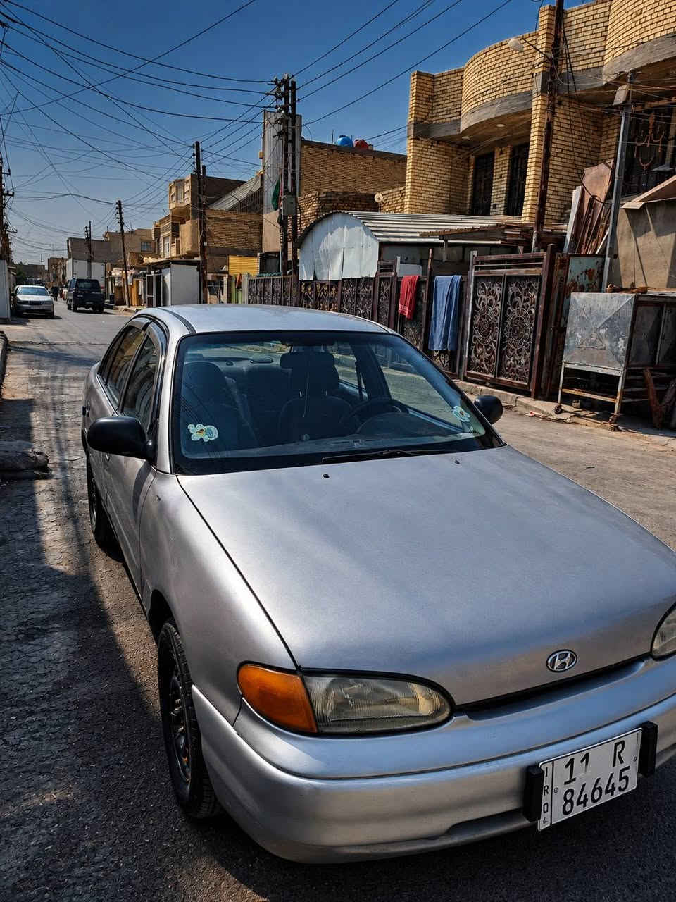 السلام عليكم سياره للبيع هونداي موديل 1995سياره خير من الله مكاني بغداد تقاطع درويش رقمي ***********
