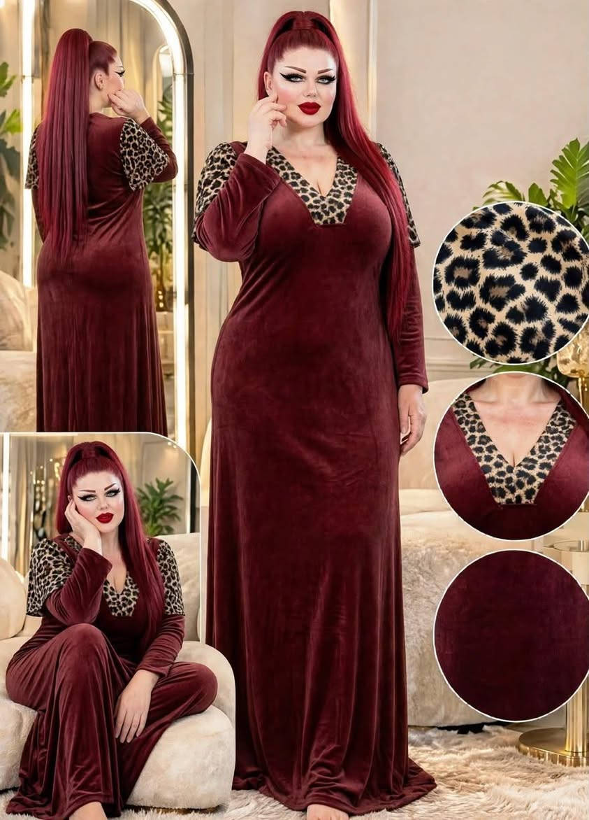 دشداشة شتوي • كشكش بالكتف • L XL XXL