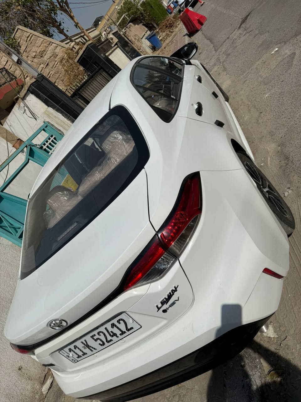 كورلا هايبرد موديل 25
فتحة
بصمة
اشاير مري
كاميرا
رادار
3 وضعيات قيادة
ماشيه 31 الف
مكفوله من الصبغ والبارد بيها 3 رصعات كلش خفيفة 
السعر 155$
بغداد المنصور
***********
