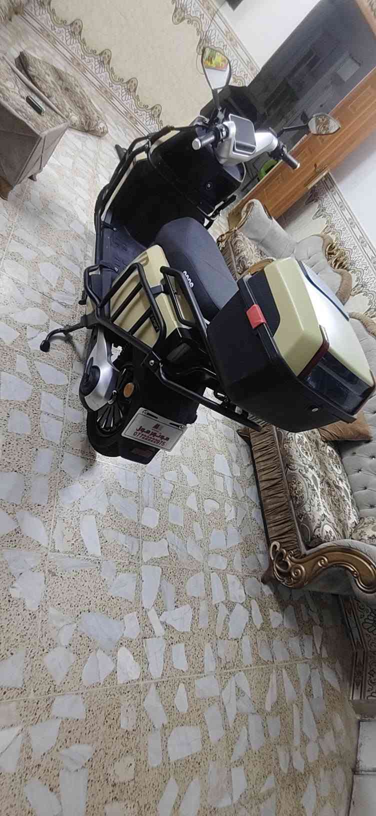سلام عليكم دراجه شحن جديده جدا بطاريه كرافن مديل٢٠٢٦ بعدها بلنايلون السعر٩٠٠ وبيها مجال مكاني بغداد حي ور***********
