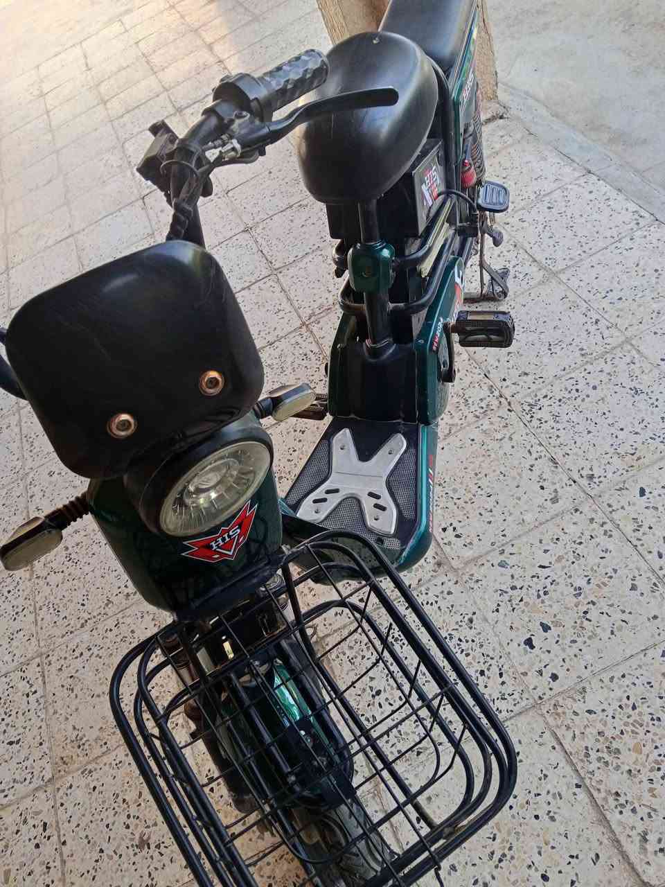 دراجة شحن • ٤ بطاريات • جديدة