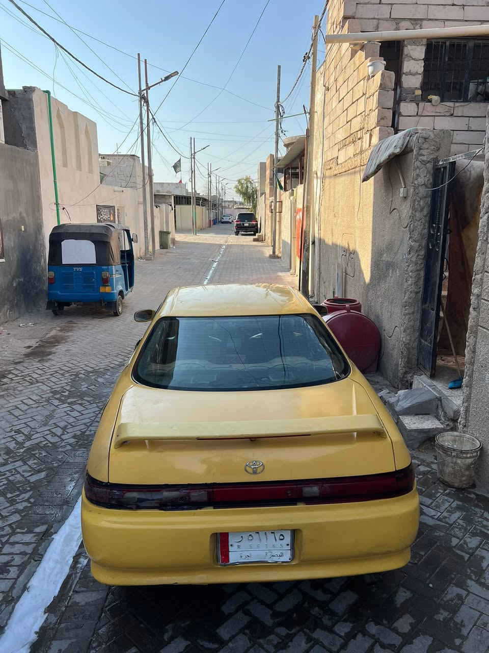 مارك نفخ مديل الفين. مكينه وكير هستوه شادهن المكينه ثاني تبديله دهن مكينه بجيس ونجي. تبريد منضومه كامله كلها جديده. تبريد يخبل.حداديه كلها جديده توب. السياره نصبتها تخبل.يرادلها ترتيب للبطاين البيبان فقط  وسياره حلوه وترايك بغداد. السعر ٤٢ وبيها مجال الشراي اتصال على هاذ الرقم*********** مكانها البصره الحيانيه الطاك

