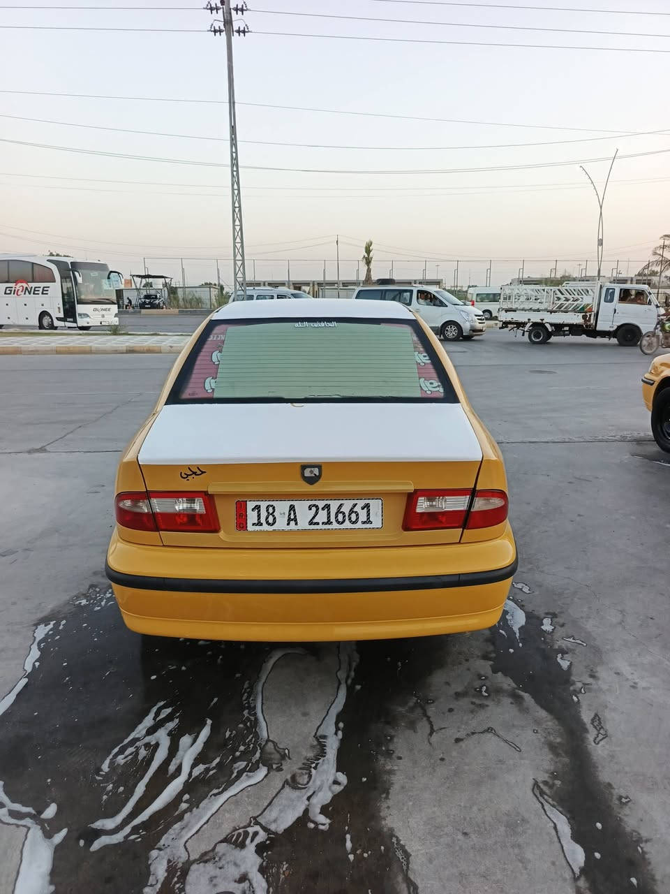 سمند موديل12 گير مكينه مكفول كفاله عام عينه صينيه جدد اصلي يساكو تبريد شغال سياره مال شغل صدر جديد بالجنطه يعني الي ياخذه بس صدره يشده ولباقي كله خير من الله سياره مكفوله من لضربه بيه مكاناة صبغ مال جراد
سمند موديل12 گير مكينه مكفول كفاله عام عينه صينيه جدد اصلي يساكو تبريد شغال سياره مال شغل صدر جديد بالجنطه يعني الي ياخذه بس صدره يشده ولباقي كله خير من الله سياره مكفوله من لضربه بيه مكاناة صبغ مال جراد  
رقم بابل سنويه لل30 يله تنتهي راعيه يمي يريد تحويل يعني الي ياخذ لازم يحول لازم هيئه مصفره
مكان السياره واسط الكوت  السعر ٣٦وبيه مجال بسيط   الاستفسار *********** غير متواجد على الفيس
