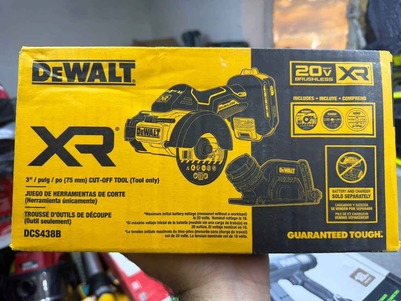 سلام عليكم اخوان
اتوفر عدد ديولت (اصلي فقط ) DEWALT
الشراي ايراسلني 
توصيل مترفر 
*********** واتساب
