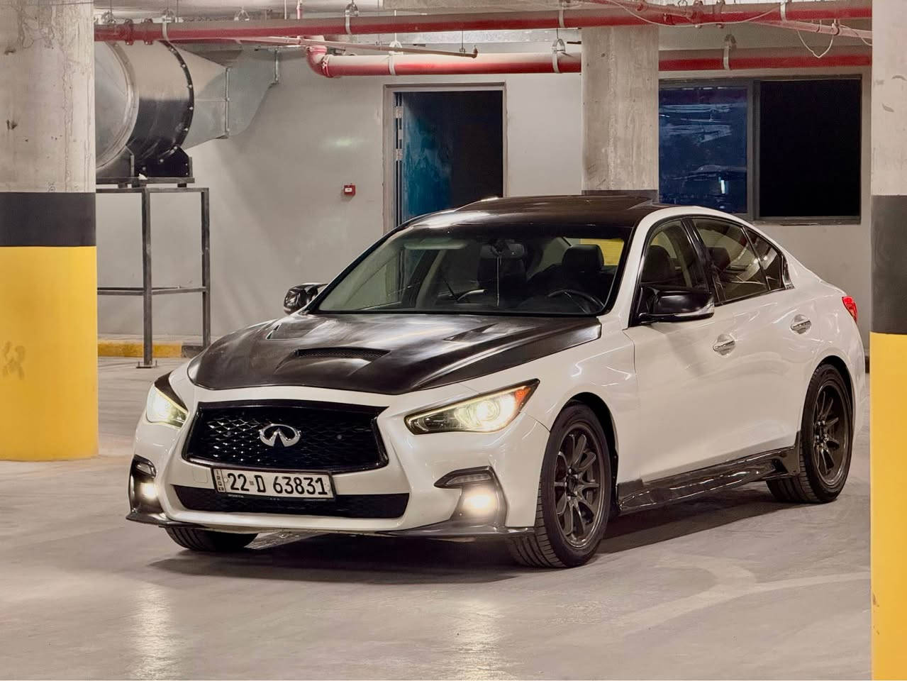 إنفينيتي Q50 • ٣٫٠ توين تيربو • ماشيه ١٤٢ ألف كم