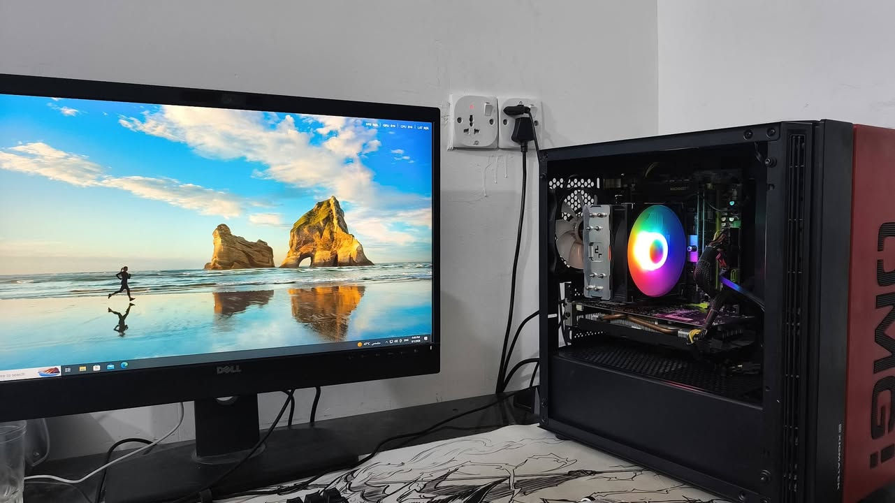 السلام عليكم اخوان كيس  للبيع  السعر ٣٤٠ بي مجال
Xeon E5-2650 v2
GTX 1060 3GB
RAM 16GB 
SSD M.2 256GB
مزود EVGA 550W
كيس + مبرد للمعالج
مكاني بغداد المشتل 
***********
