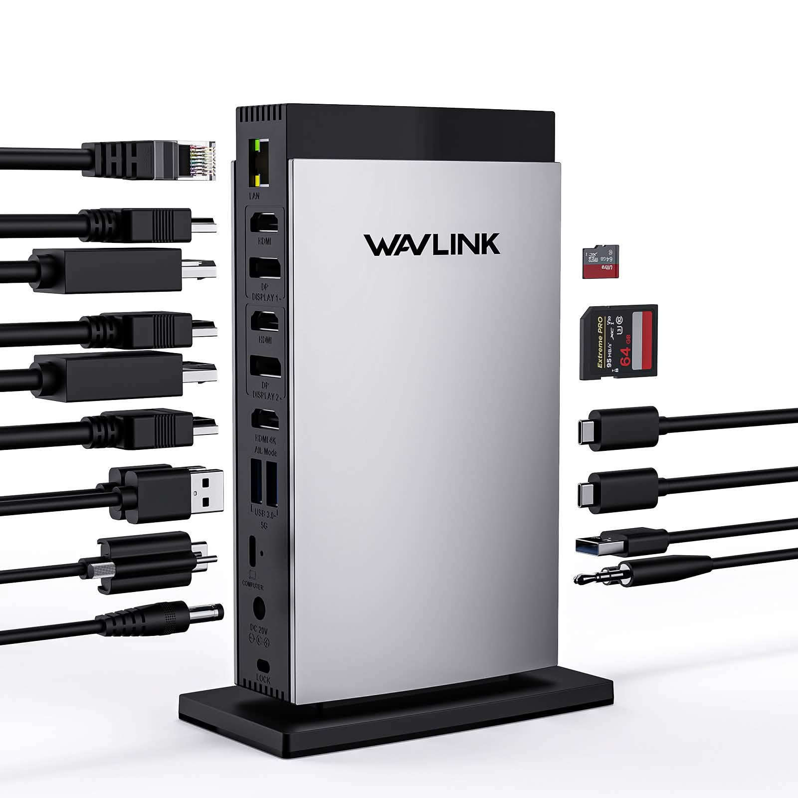 للبيع📢: أقوى قاعدة إرساء شاشات (Docking Station) من شركة WAVLINK العالمية

✨ الموديل الاحترافي: Wavlink USB-C 10G Triple 4K Display (WL-UG63PD13 Pro)

✅دعم 3 شاشات: تكدر تربط حتى 3 شاشات بدقة 4K بوقت واحد (تحتوي على منافذ HDMI و DisplayPort).

✅شحن سريع خارق: تدعم خاصية الـ PD بقوة 100 واط، يعني تشحن اللاب توب مالتك مباشرة من القاعدة بدون الحاجه لشاحن إضافي.

✅نقل بيانات صاروخي: سرعة نقل تصل إلى 10Gbps عبر منافذ USB-C و USB-A الحديثة.

✅إنترنت فائق السرعة: منفذ إيثرنت جيجابت (Gigabit Ethernet) لاتصال إنترنت مستقر وسريع جداً.

✅توافق كامل: يدعم جميع أجهزة الويندوز والـ Mac (بما فيها معالجات M1, M2, M3 المتطورة بفضل تقنية DisplayLink المدمجة).

✅ قارئ بطاقات SD و microSD

✅ مقبس صوت/مايك 4 أقطاب (TRRS)

🚚التوصيل متوفر لجميع محافظات العراق🇮🇶
📥للطلب او الاستفسار يرجى مراسلة الصفحة خاص او على الواتساب/ ‭***********‬

#WAVLINK #WL_UG69PD13Pro #15in1Dock #DockingStation #DisplayLinkDock #Triple4K
العراق #بغداد #أربيل #البصرة #الموصل #السوق_العراقي

نص مكتوب في الصور:
- WAVLINK
- Triple 4K@60Hz Boost Productivity
- HDMI (Alt. Mode) requires your laptop's type-C port to support video output.
- 4K ULTRA HD
- S.GT 9912
- B
- C
- A
- D
- DISPLAY1(HDMI/DP)
- DISPLAY2(HDMI/DP)
- HDMI(Alt. Mode)
- DP1.4
- 4K@60Hz
- DP1.2
- 4K@30Hz
- Transfer Files in Seconds
- Utilize 5 USB-A/C ports for lightning-fast file transfers, enabling swift and efficient data transmission within seconds.
- Photography SD/TF Readers Capture your moments and transfer them swiftly with 104MB/s. Seamlessly edit and store your memories for a lifetime.
- 1000Mbps RJ45 Gigabit Ethernet Supports 1000/100/10Mbps speeds for seamless connectivity to enjoy stable and fast wired networks.
- 2-In-1 Audio & Mic Easily connect headphones or a microphone for seamless listening, speaking, or recording tasks.