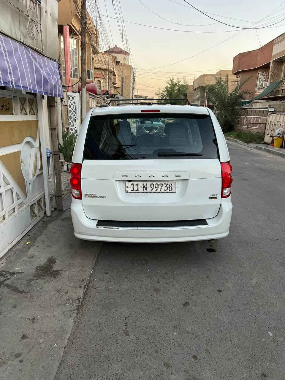 دوج كرفان SXT  2019
رقم بغداد دولي بأسمي 
سنويه لغاية 2030
صور الحادث والسونار بالمنشور 
بدون أرباك 
ماشيه 131000 مايل 
ابواب وجنطه كهرباء 
تبريد 3قطع 
كراسي منفصل جلد
داخل أسود
تشغيل عن بعد 
فرس سقف مع شاشه 
كامره دواره
تبديل صدر خلفي وامامي 
وبلكات ورولات يم الوافي 
ادامه كامله 
تبديل مروحه F01  600 
أنسه الحماوه 
السعر 165$ وبيه مجال
مكان السياره بغداد الشعب 
للاستفسار ***********
أعتذر عن المراوس
