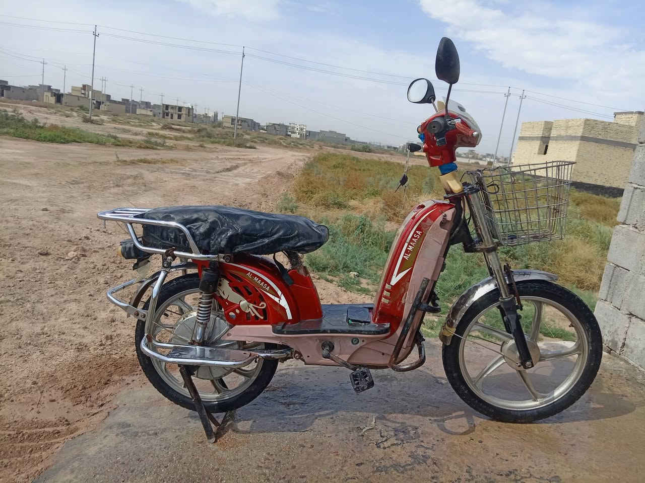 قشر فارق • بدون بطاريات • دراجة كهربائية