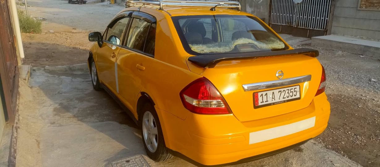 للبيع نيسان فيرسا موديل 2010فول اوتوماتيك كير محرك تبريد خير من الله رقم بغداد انكليزي سنويه بسمي بطاقه بنزين بيها مكاني كركوك سعر 62بيها مجال شراي اتصل على الرقم ***********
