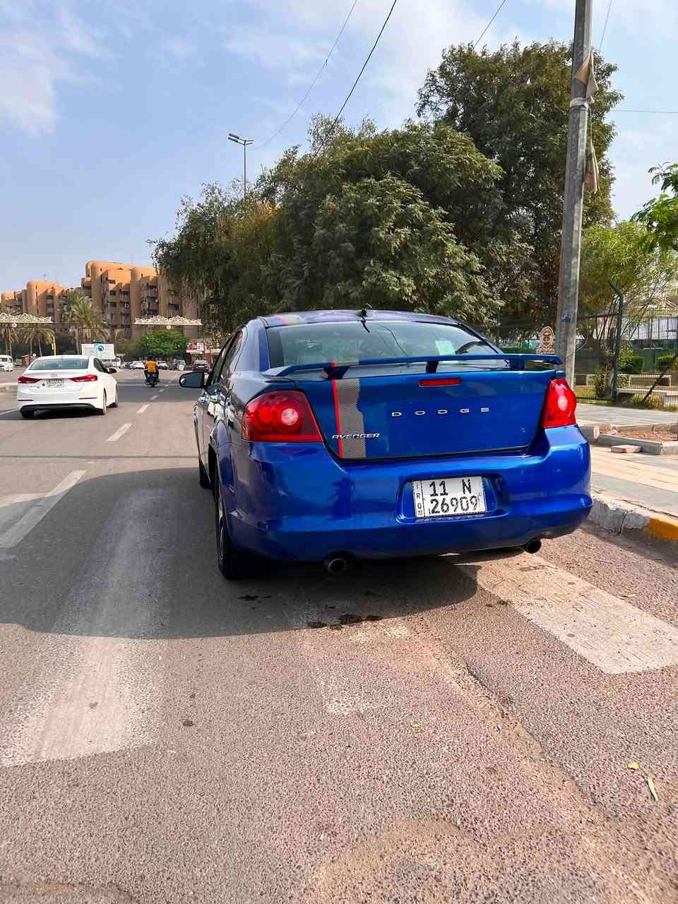 السلام عليكم
اخوان السيارة اذا متعجبك عوفها تولي بس لتعلق تعليق سلبي 

دوج افينجر للبيع موديل 2013 RTمختمه 

كلها
رقم بغداد الدولي 
بـ اسمي
6 سلندر
عليها منظومه غاز كلش اقتصاديه
سياره من امريكا بيها جاملغ خلفي
وشويه من الباب قطعتين 
وصار بيها جراد وصبغت قطعتين 
ابيع حزام*حتى لا ادوخك ولا دوخني
القمارة بيهة جراد
كير محرك تبريد نظيفات
ادامة كاملة للسيارة
سعرها مناسب بـ نسبه لنظافتها
78 ورقة وبيها مجال 

***********

