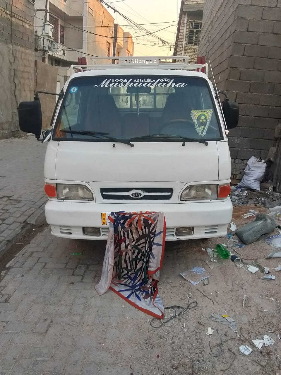 السلام عليكم 
كيه حمل للبيع موديل 96 بغداد مدينه الصدر رقم انكليزي للاستفسار الاتصال ***********
