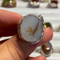عقيق شجري • خاتم قديم • وزن ٢٣غ