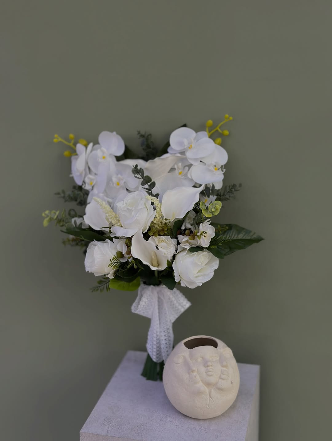 مسكات عروس الصناعي بـ اشكال مختلفه🤍👰‍♀️.
