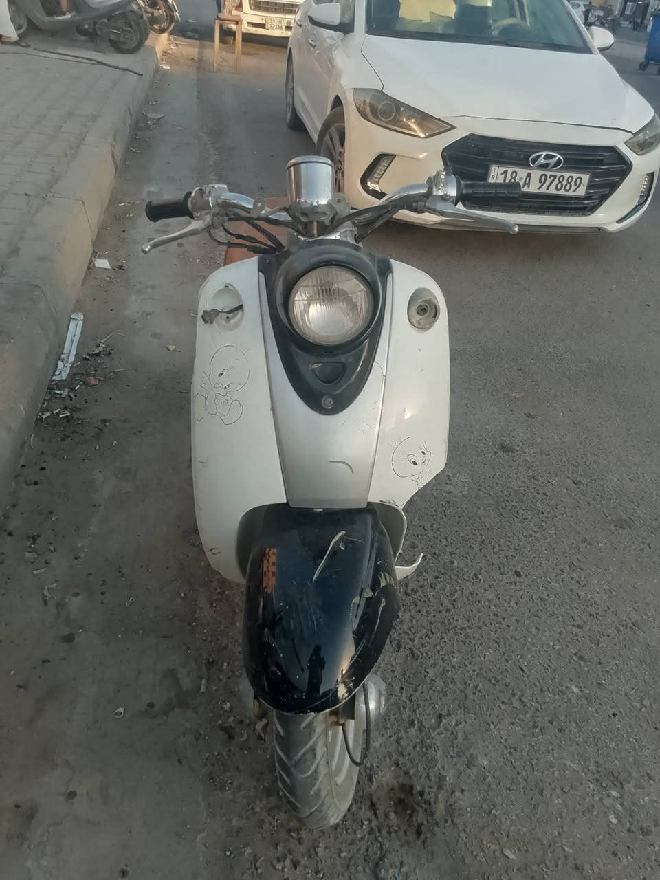 ليكم دراجه كلاسيك للبيع دراجه كهربائيات شغالة نكرة سلف وهندر عايزة كفرات السعر 200 وبية مجال *********** كربلاء حي العامل
