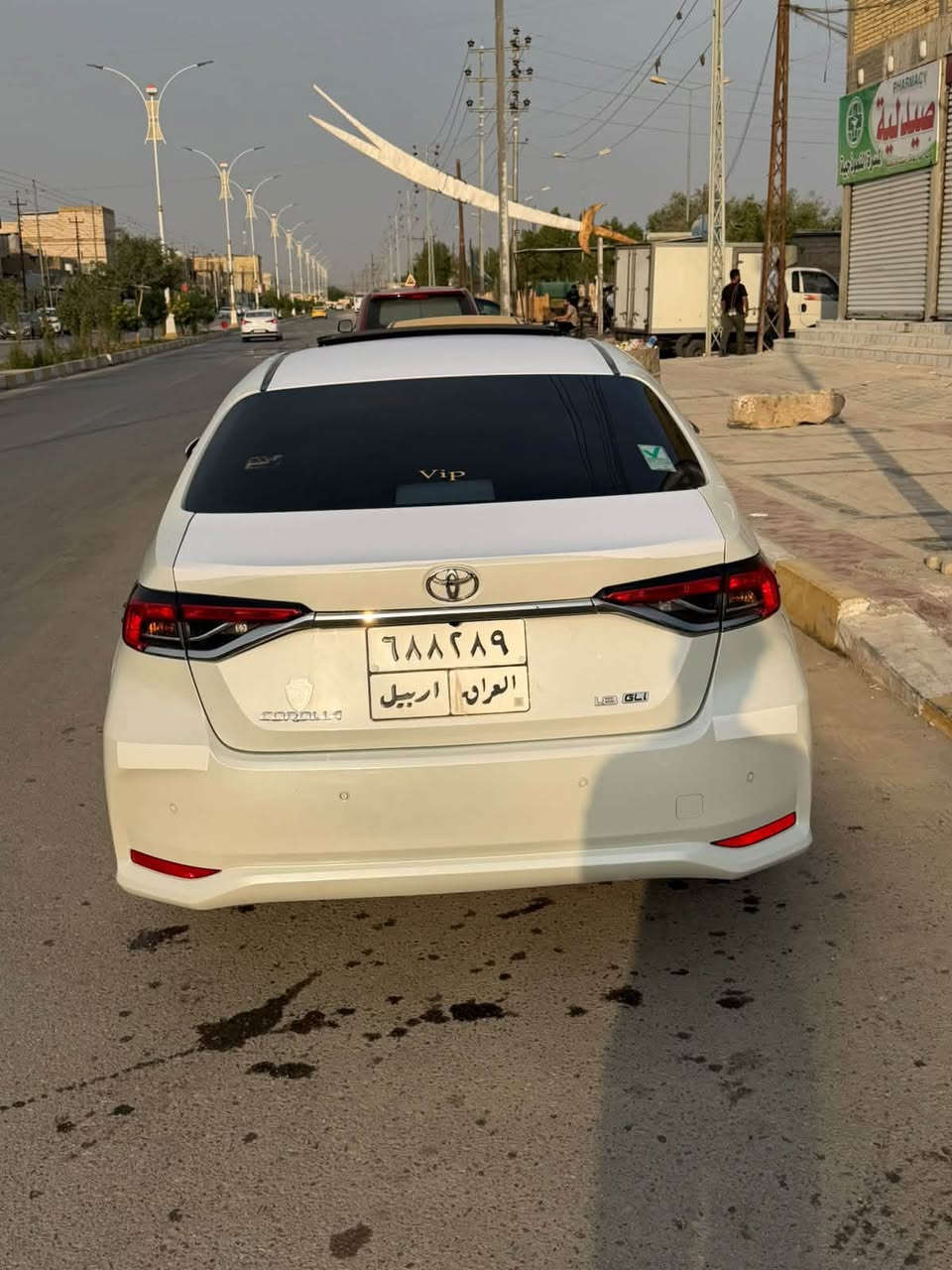 كورلا 21 • رقم اربيل • تاير جديد