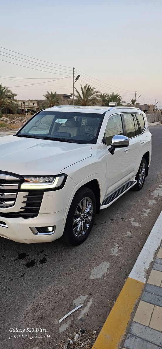 بسم الله والصلاة والسلام ع سيدنا محمد
سيارة لاندكروز   Vx. 2022 ساز      فقط بيع 

توين تيربو       عداد المترر  99 الف 

رقم شمالي شرط ثاني يوم التحويل 

اللون ابيض السياره كلش نضيفه بحالة الوكاله 
مكفوله كفاله عامه 

داخل بيجي مثل ما وضح بصوره 
كلش جديد السياره 
ما عليها عيب ابد
فتحه 
رادار السياره كلش جديده بالحقيقه احلا من الصوره 
عنوان السياره 

الفلوجه الكرمه  رقم الهاتف ***********

فقط بيع....   السعر 6 شداد ونص
