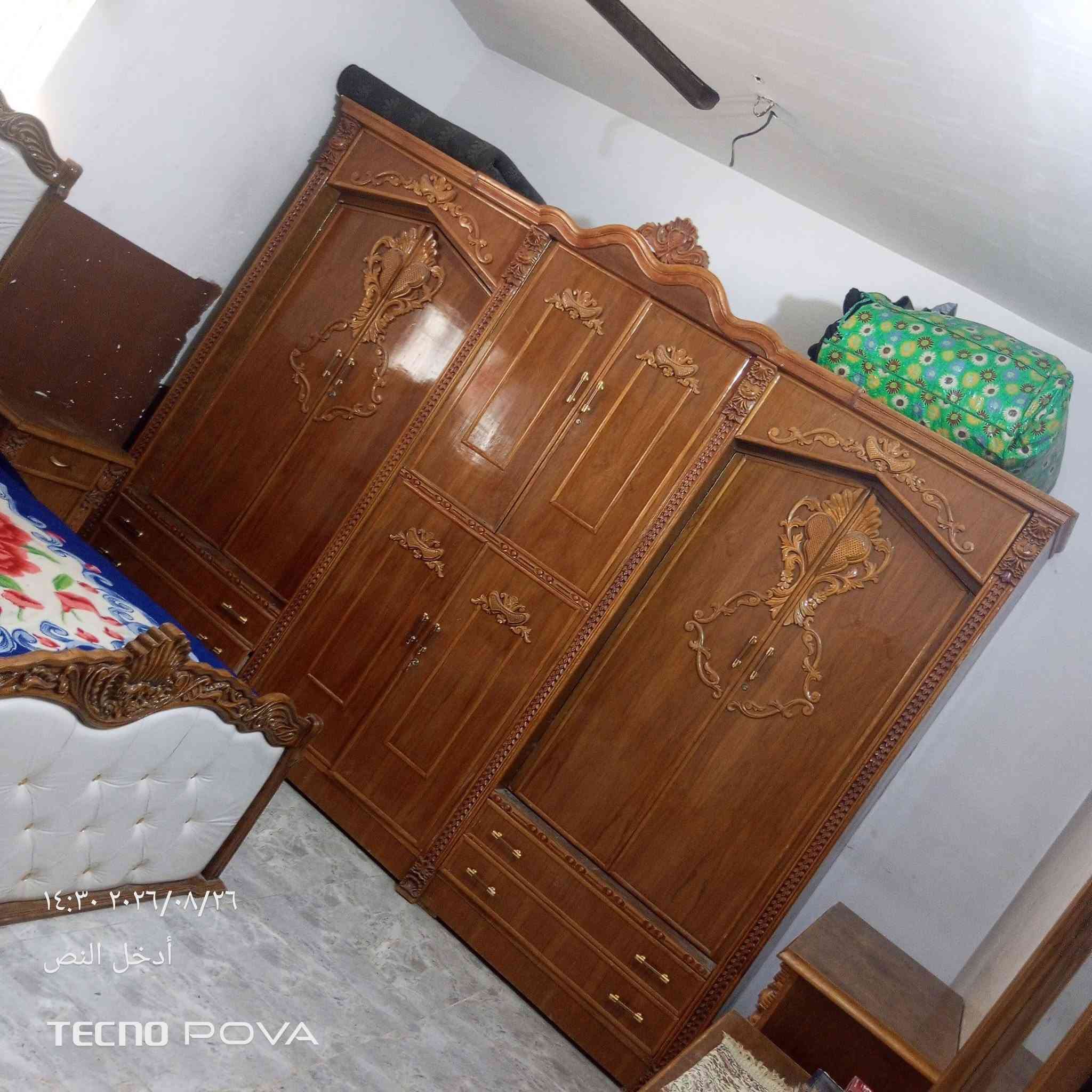 سلام عليكم عندي غرفت خشاب للبيع
مستخدمه لشراي اتصال ***********
