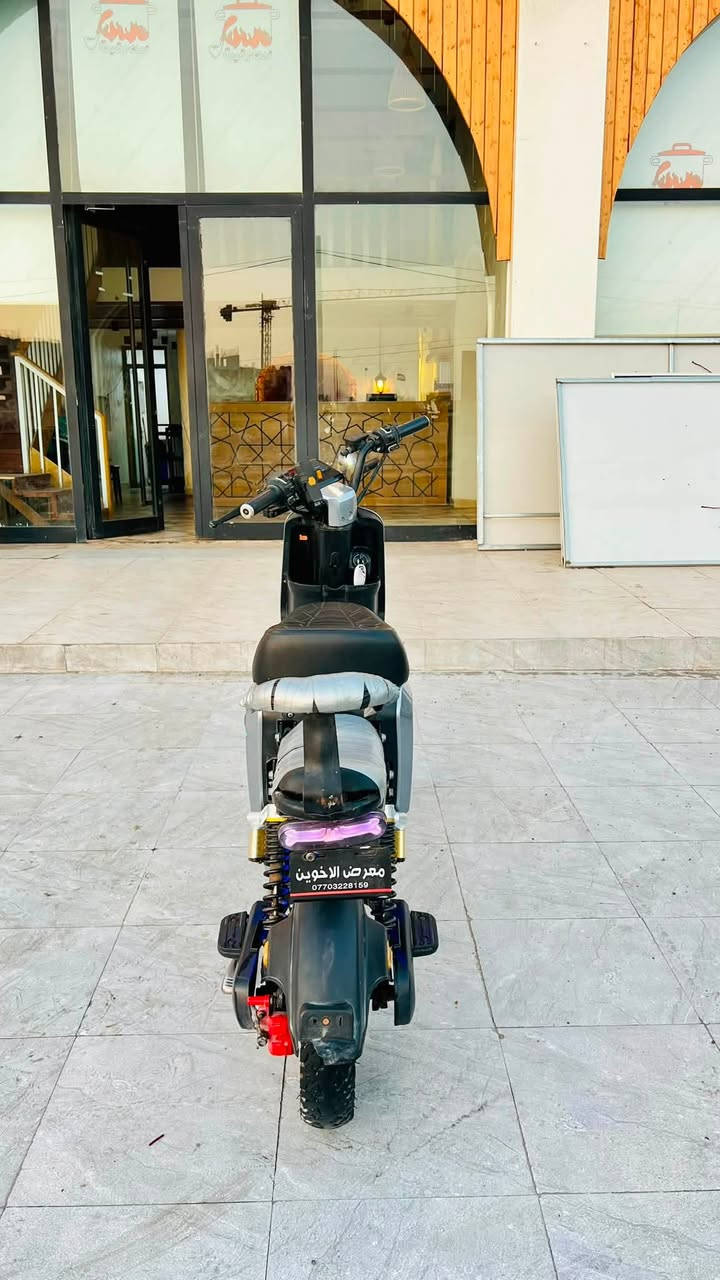دراجة R 9 للبيع دراجة نضيفه ما طالع بيه من شغل للبيت صار 4 اشهر من اخذته دراجة وكيل وكهربائيته كله شغاله ودراجة ما ناقصه شي سعره 350 وبيه مجال مكاني البصره العشار ***********
