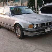 بي أم دبليو حجم 735 موديل 1990 رقم بغداد انكليزي اوتوماتيك تبريد شغال ...