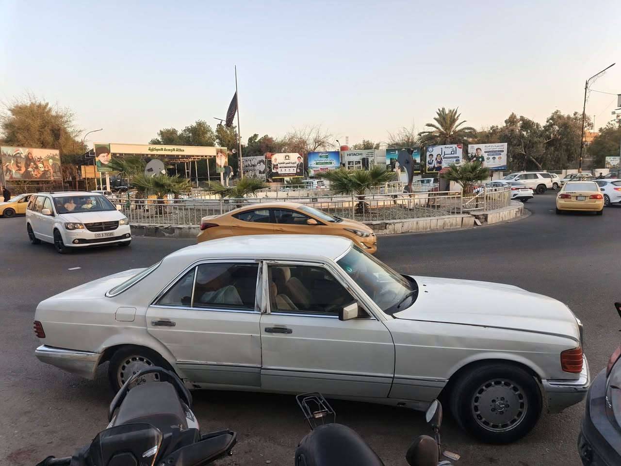مرسيدس رئاسي • موديل ١٩٨٦ • رقم بغداد