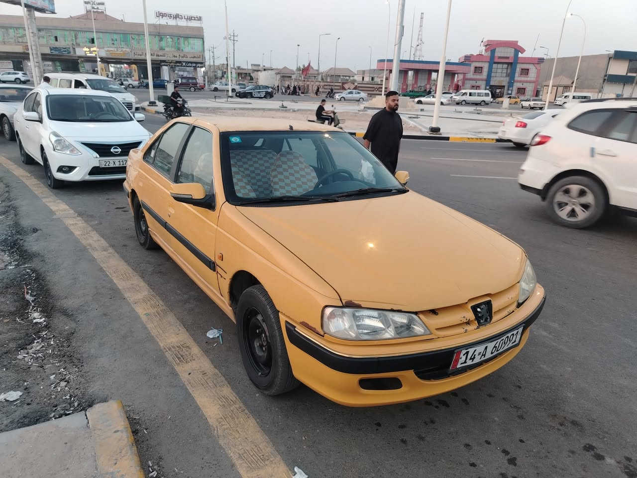 سلام عليكم عندي بيجو بارص ٢٠١٦ كير مكينه تبريد حداديه تخم تاير جاهزه السعر ٣٧ وبيها مجال عنواني ابو الخصيب العوجه رقم ***********
