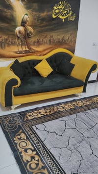 قنفات تسكام عدد المقاعد 11سعرهم 550مع مجال بسيط بنجف مكانهم لونهم زيتو...