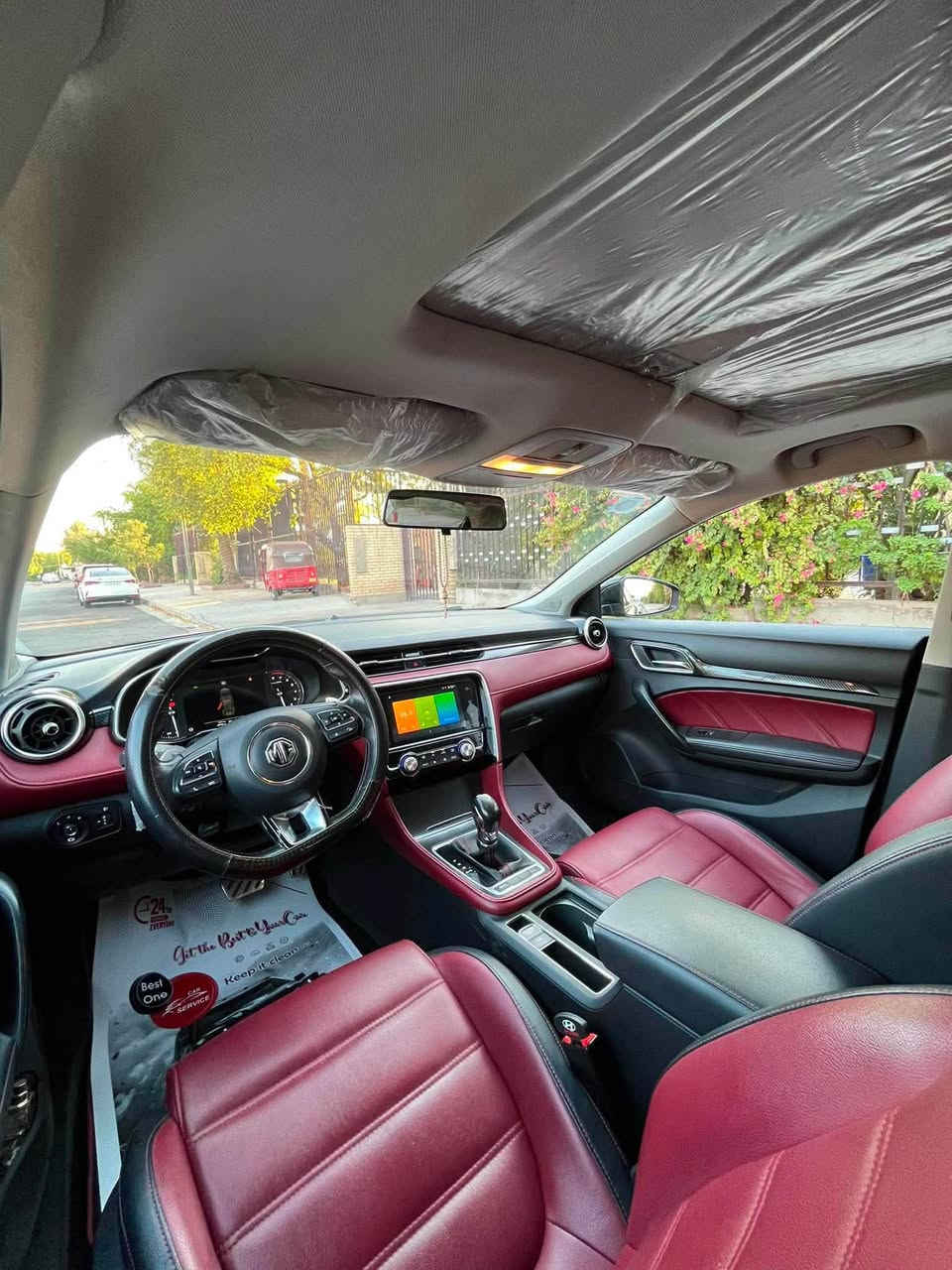 ام جي 6 موديل (2023 )  بغداد
للبيع  السعر 125$ بيها مجال بسيط

موبايل: ***********

محرك 1500 تيربو  

السيارة ماشية: 49 ألف 

الفئة: تروفي أعلى فئة  

اللون: اسود 

ويل 18 بريجستون 

تغليف جام السيارة بالكامل عازل حراري

تغليف ارضية السيارة مع الصندوق بالكامل (جلد)

تفصيل بردات كويتي لكافة جام السيارة 

السيارة داخلة ضمان الوكالة 

العنوان نينوى قضاء تلعفر  

المواصفات : 

بصمة تشغيل/ بصمة ابواب/ شاشة تدعم الكار بلي + اندرويد اوتو/ تحكمات/ اشاير مري/ مثبت ومحدد سرعة/ كاميرا خلفية دوارة/ زنون كامل/ كشنات كهرباء جلد/ تبريد قطعتين/ سلايد روف / حساسات / لدات وكشافات واللايتات اوتو داينمك/ شفتات تبديل/ نظام حماية كامل/ وضعية قيادة عادي + سبورت / ثلاجة / هاندبريك كهرباء)
