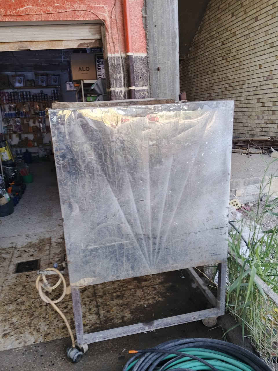 السلام عليكم فرن شوي غاز يرهم للسمج وللدجاج وللمعجنات ب200وبي مجال للشراي  ***********العنوان المسيب حي المعلمين مقابيل مركز الشباب
