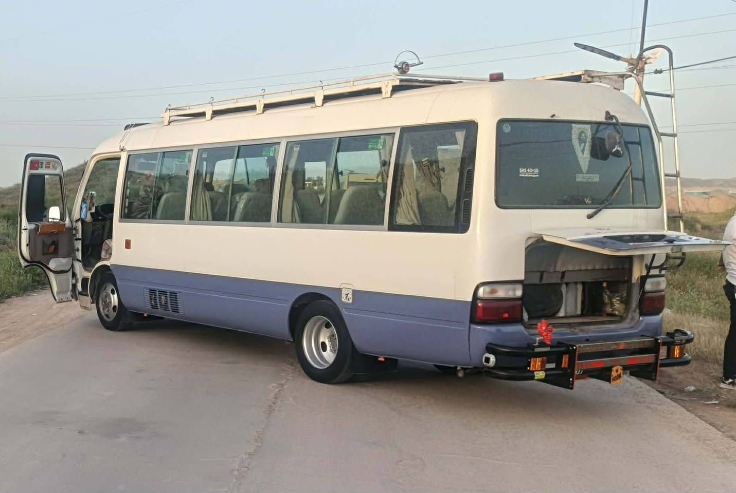 سلام وعليكم كوستر البيع عاليه موديال 2007سياره جاهزه
من كلشي تبريد كير محرك خير من الله بس الكسن بي ونه خفيفه
سياره جاهزه من كرهبايات من مكانيكي مكان السياره واسط الصويرة والسعر خاص ***********
