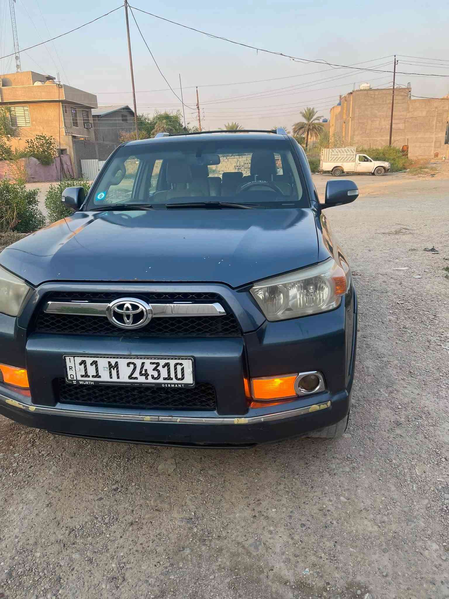 � للبيع تويوتا 4Runner

🔹 الموديل: 2013لمتددToyota 4Runner
🔹 اللون: كحلي
🔹 الحالة: نظيفة ومستخدمة
🔹 السيارة واضحة بالصور من الأمام والخلف
🔹 صالون نظيف ومرتب
🔹 السيارة جاهزة للفحص والمعاينة
فحص جديد وهزه جديد باسمي 
السونار مرفق مع الصور +صور الحادث ماعندي +عندي تقرير بل سياره من امريكا واذا تريد تسوي سونار هم عادي 

📍 الموقع: بغداد
💰 السعر: [١٦٠$]
📞 للاستفسار: [***********]
