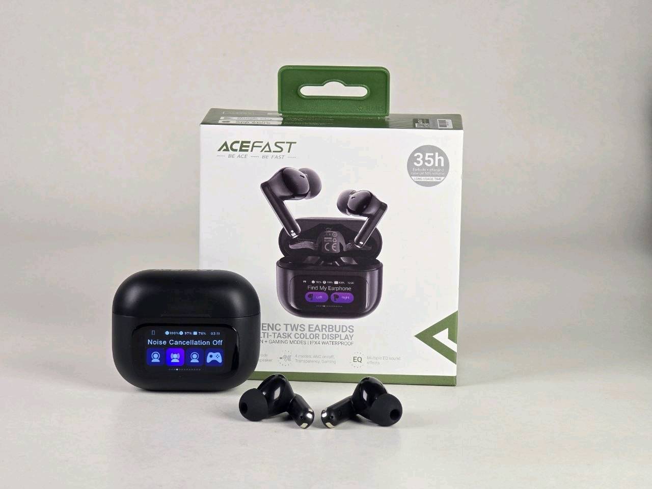 سماعة أذن لاسلكية  ACEFAST W6 .
أبرز مواصفات سماعة Acefast W6 (إيسي فاست W6):
إلغاء الضوضاء (ANC): تقنية إلغاء الضجيج النشط الهجين Hybrid ANC لعزل الأصوات المحيطة.
المكالمات: تقنية AI-ENC لتقليل الضوضاء بالذكاء الاصطناعي عبر ميكروفونات مزدوجة لمكالمات واضحة.
بلوتوث: إصدار 5.3 أو 5.4 المستقر لاتصال سريع واستهلاك منخفض للطاقة.
البطارية: علبة شحن ذات سعة عالية توفر استماعاً متواصلاً يصل إلى 35 ساعة.
الصوت: مكبر صوت (Speaker Unit) بحجم 13 ملم لتقديم صوت (Bass) قوي ونقي.
أوضاع التشغيل: تتضمن وضع الشفافية، ووضع الألعاب (Gaming Mode).
شاشة العرض: مزودة بشاشة عرض ملونة ذكية (Smart Color Display) تظهر حالة الشحن والبطارية.
التطبيق: تدعم التطبيق الخاص بـ Acefast لتخصيص الإعدادات وتأثيرات الصوت.
المقاومة: مقاومة للماء بمعيار IPX4 (مناسبة للعرق ورذاذ المطر).
السعر /30الف
للطلب او استفسار عبر خاص او انستا Turab_Store او رقم ‎***********
توجد خدمة توصيل لجميع المحافظات 5,000