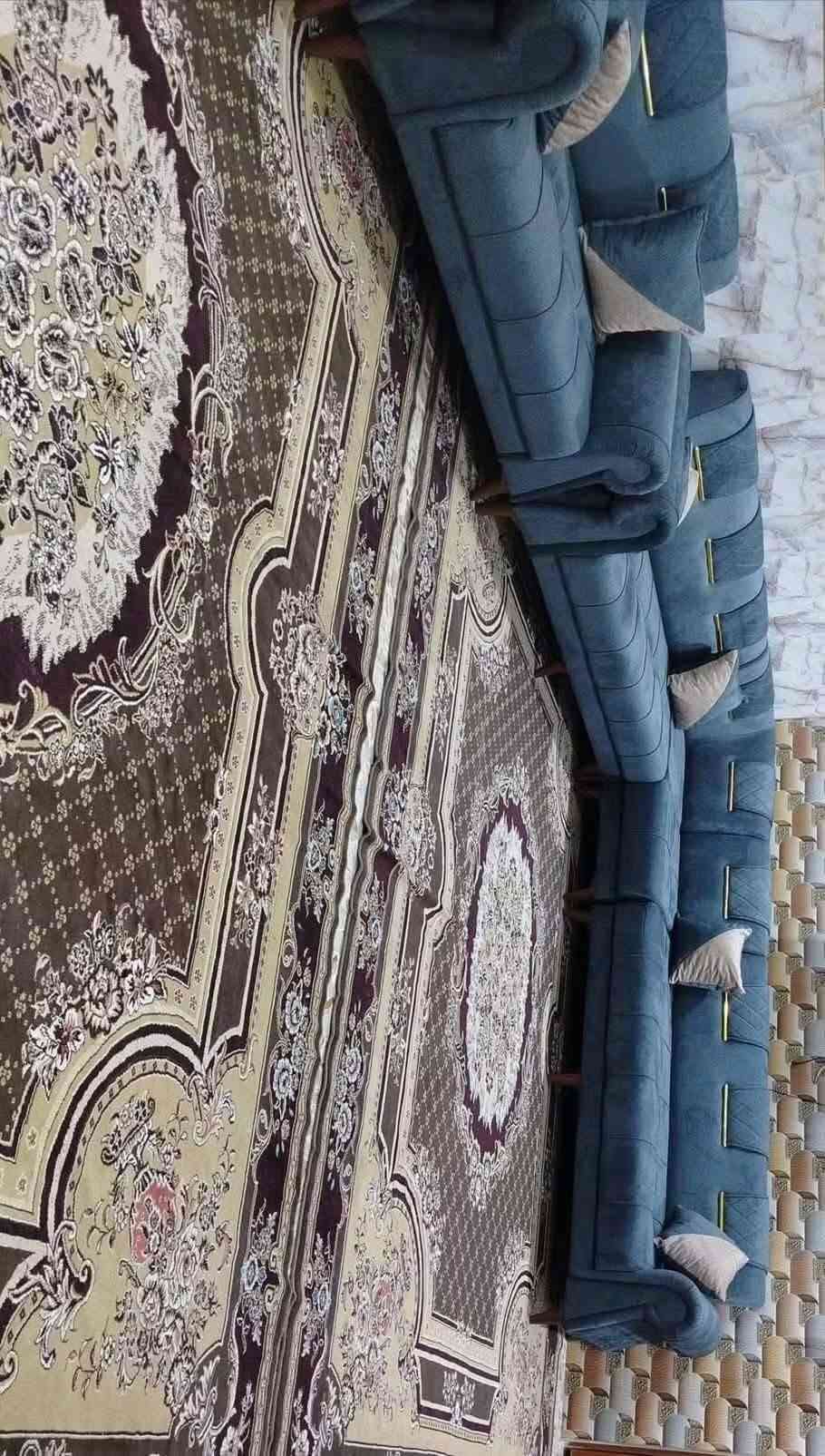 من رخصة مدير الكروب
ديوان جديد شغلنه معمل بغداد تفصال خشب داخل بلوك اسود الركم الهيكل الصفاح القفص كله خشب بلوك اسود جام روسي مساطر سمك ١٦ ملم
السفنج مضغوط مميز أول مع طبقه ثانيه دللوب طبي وطبقه ديباج ارتفاع ١٢ سم.. قماش كتان ناعم لون نيلي حبري مطعم ب بيجي قياس ١٤ متر ونص ٢٠ مقعد كورنر تجي بيه قنفتين مفصوله مع زاويه سعره مليون وربع قفله عالمليون و٢٠٠ بس شراي يتصل ***********
