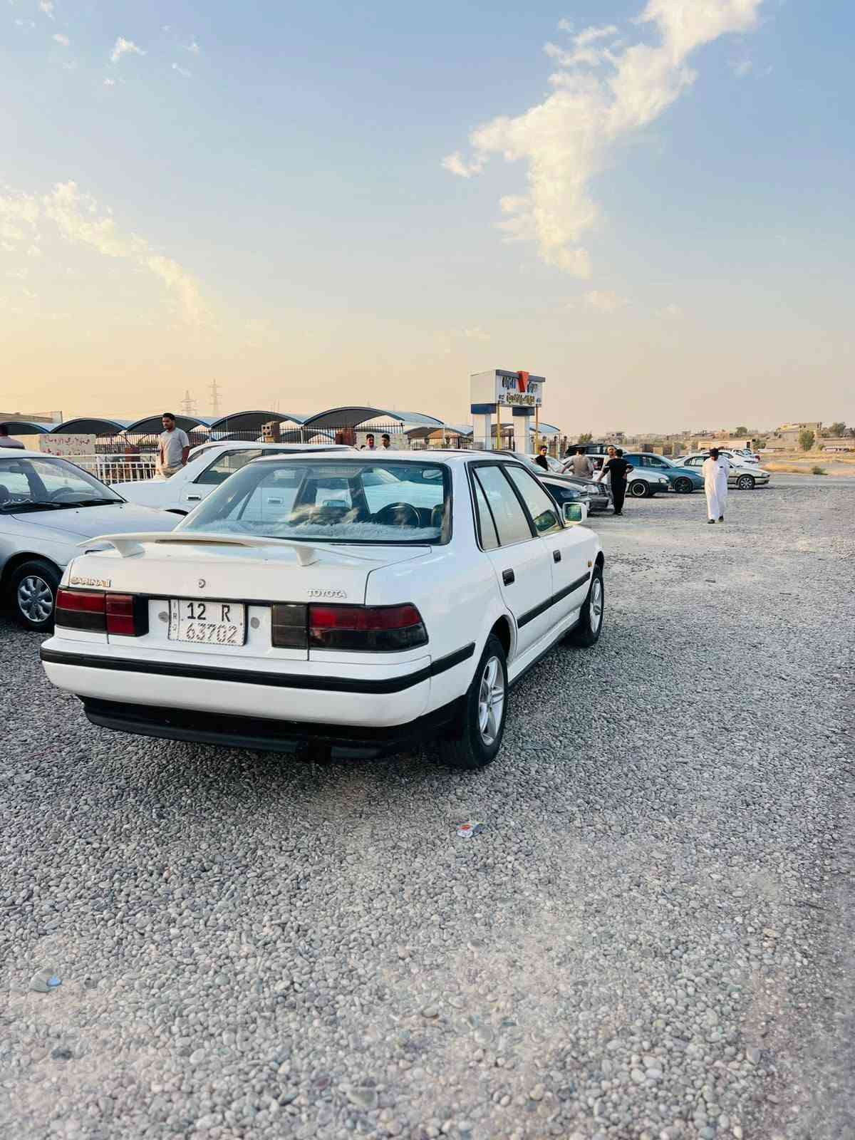 السلام عليكم 
كارينا موديل 1991صبغ حزام شرط بدون ضرر محرك كير شرط 16كير اوتوماتيك صدر تايرات نظيف 
رقم نينوى بسمي دولي السعر 40 وبيه مجال الاتصال عل رقم 
***********
