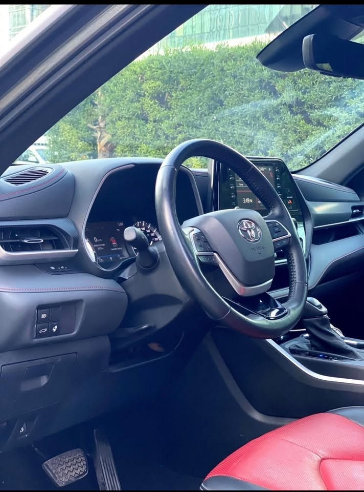 TOYOTA Highlander XSE AWD 2022
💢نوع سيارة:- تويتا هايلاندر  XSE
💢حجم محرك:- ٦ سلندر مرغوب ٣.٥ 🚀
💢ماشية:-52كيلو متر 
💢موديل:- ٢٠٢٢
❌ضرر او او حادث سيارة:- نص جاملغ خلف و ربع باب 
بدون دواخل💯
ارباك:- كلة سليم كلة بلادي💯
❌گير و محرك و كهربايات بشرط 
سيارة رقم اربيل كولشي جديد هه زه فحص مرور جديد  بسمه جاهز 💯
📍مكان سيارة:- اربيل 
☎️رقم تليفون:-  ***********
*********** whatsapp موجود 

سلايت،بصمه ، تشغيل عن بعد، راداراتا مامي و جانبي و خلفي و نقطه عمياء، دبل اكسل 4*4
٧ راكب ٣ مقعد ، تبريد مركزي
كشنات امامي تدفئة و كهربائي ستيرن هيتر
وضعية قيادة(Eco-Normal-Sport)
داخل سيارة احمر بلادى
صندوق شفط ، كاميرة خلفية ، شحن وايرلس ، بريك كهربائي
بيبان خلفي بيها بردات
‏ Auto Hold
‏ Auto Start/Stop
بعد بيها مواصفات اكثر مامذكور....... السعر 35الف يعني ثلاث شدات و50ورقه وبيه مجال لليشتري
