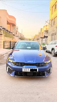 ((سعر187))كي فايف GT لاين فول عده البنرامه  حادث باب خلفي جاملغ خلفي ب...