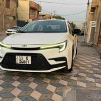 كورلا S بلاك ادشن مديل 24فول الفول1/1 مقاعد جلد + كهرباء   فتحه  رادار...