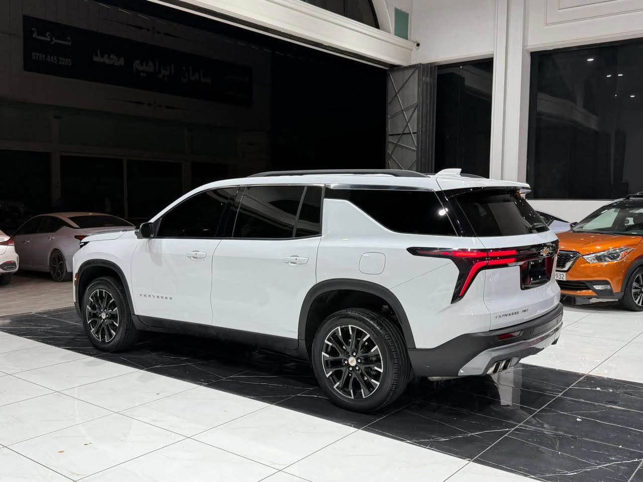 𝑪𝑯𝑬𝑽𝑹𝑶𝑳𝑬𝑻  𝑻𝑹𝑨𝑽𝑬𝑹𝑺𝑬   𝑳𝑻  𝑨𝑾𝑫 2024
موديل 2024
دبل اكسل ‏4x4
بصمة
تشغيل عن بعد
رادار امامي و خلفي و جانبي
حساسات امامي و خلفي
نظام شحن وايرليس
نظام كامرة ٣٦٠
كشن جلد
كشن كهربائي
كشن تدفئة
داخل احمر بلادي
سيارة بدون صبغ
بابين خلفي مبدلات نفس اللون
مسافة 9,000 𝑴𝒊𝒍𝒆𝒔
ايرباكات سليم %💯
سيارة موجود اربيل

رقم شاصي

1GNEVGKS6RJ232597

رقم ☎️ 
***********
*********** - ***********
#𝑪𝑯𝑬𝑽𝑹𝑶𝑳𝑬𝑻 #𝑻𝑹𝑨𝑽𝑬𝑹𝑺𝑬 أربيل, العراق
