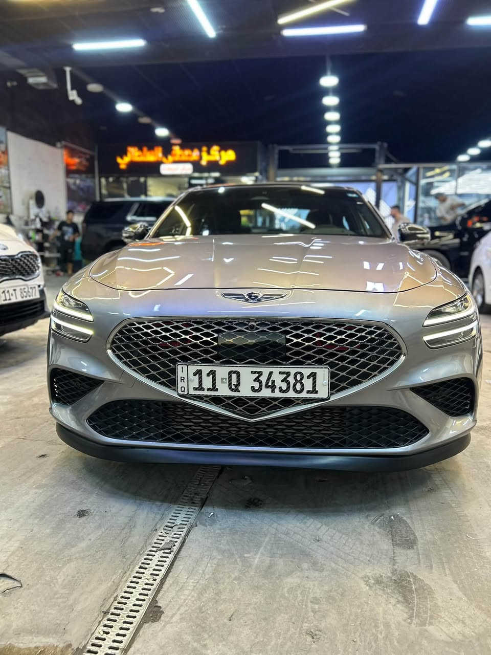 اذكرو الله وصلو على محمد وآل محمد
🧿🧿🧿

السيارة مزودة موستوك✅
جينيسس  G70 V6 4wd
3.3 توين توربو🚀🚀
كير 8 نمر ✅
الموديل 2023👍
الممشى 48 الف كيلو✔️☑️
اللون سلفر ميتاليك شمباني متغير☑️
الضرر مثل ما موضح بلصور✅
راديترات بلادي
بدون ايرباك✅
الفئة برستيج اعلى مواصفات🔥
تخم تاير + دسكات جديد

التزويد
انتيك شوت aem 🔥
داوون بايب اولي مع ثانوي ستل ستيل🔥
عطاسات توربو🔥
اويل كاج كان 🔥
بك موث مدخل هواء وره الدعامية🔥
بلكات دينسو ستيج 2🔥
برمجة عقل محرك ستيج 2+ بوب كورن🔥

الكماليات
مطريات من ebay🔥
كفر مرايا وكفر يدات ابواب كاربون فايبر من ebay🔥
سبايدر جنطة من ebay🔥
ارضيات ربل من ebay🔥
شفات ستيرن من ebay🔥
لحية امامية من ebay🔥

مكان السيارة ديالى بعقوبة 
***********
السعر اتصل او راسل وتدلل
