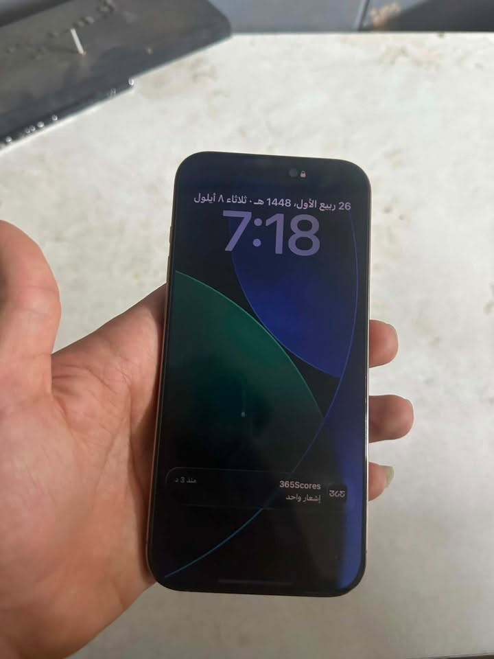 16برو ماكس ذاكره 256 بطاريه 92بعده داخل الضمان لون ذهبي
اي ستفسار 
*********** واتساب
