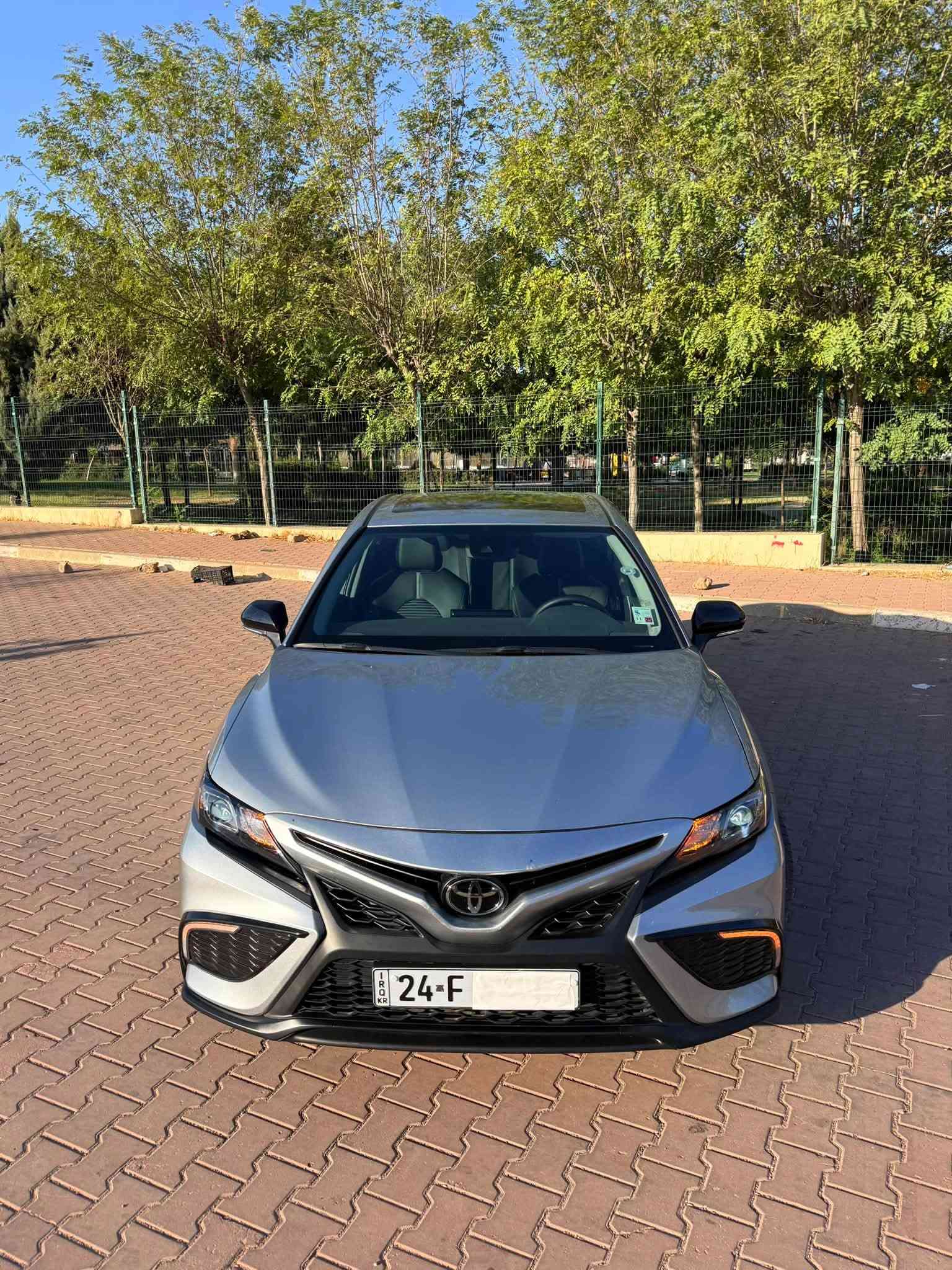 سلام عليكم 

TOYOTA CAMRY SE 2024

المواصفات SE ⬇️
-السيارة بدون فتحة 
-محرك 2.5  بقوة 203hp
-ماشية 23,000mil
-ويل حجم 18 
-2 سويج بلادي
-الارباك سليمة 100‎%‎
-طخم تايرات بلادي و جديد BRIDJESTON 
-إيشارة بل مرايات
-شاشة مع car play 
-طخم بگ لايت xse بلادي على 
-داخلى كامل ليد 48 لون
-رادارات امامي مع خلفي
-ثلاثة انضمة قيادة (eco-normal-sport)
-تبريد قطعتين 
-بلاجكتور ليد بلادي 
-كشنات جلد و جهة سائق كهربائي 

-السيارة جديدة وماناقصها اي شي وضع شركة وبجمها كبس حتا دعامية الامامي بدون صبغ. 
-الضرر سطحي جملغ الخلفي مع قباغ صندوق صبغ شرط بدون شاصي و بدون حوض و كافة الارباكات سليمة. 

-السعر  / 197$ ورقة و مجال بسيط
-عنوان  /  عقرة 
-رقم الهاتف  /  ***********
